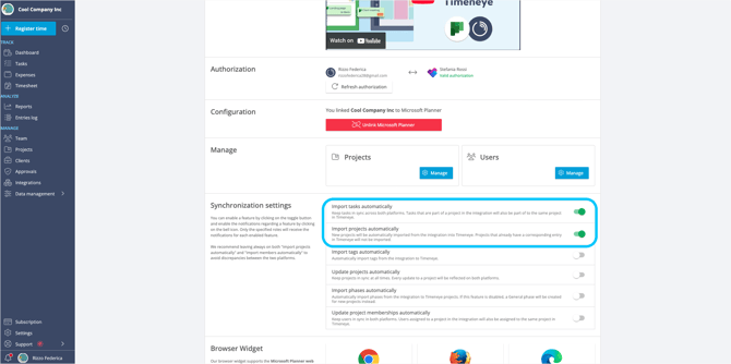 Sync projects tasks (1)