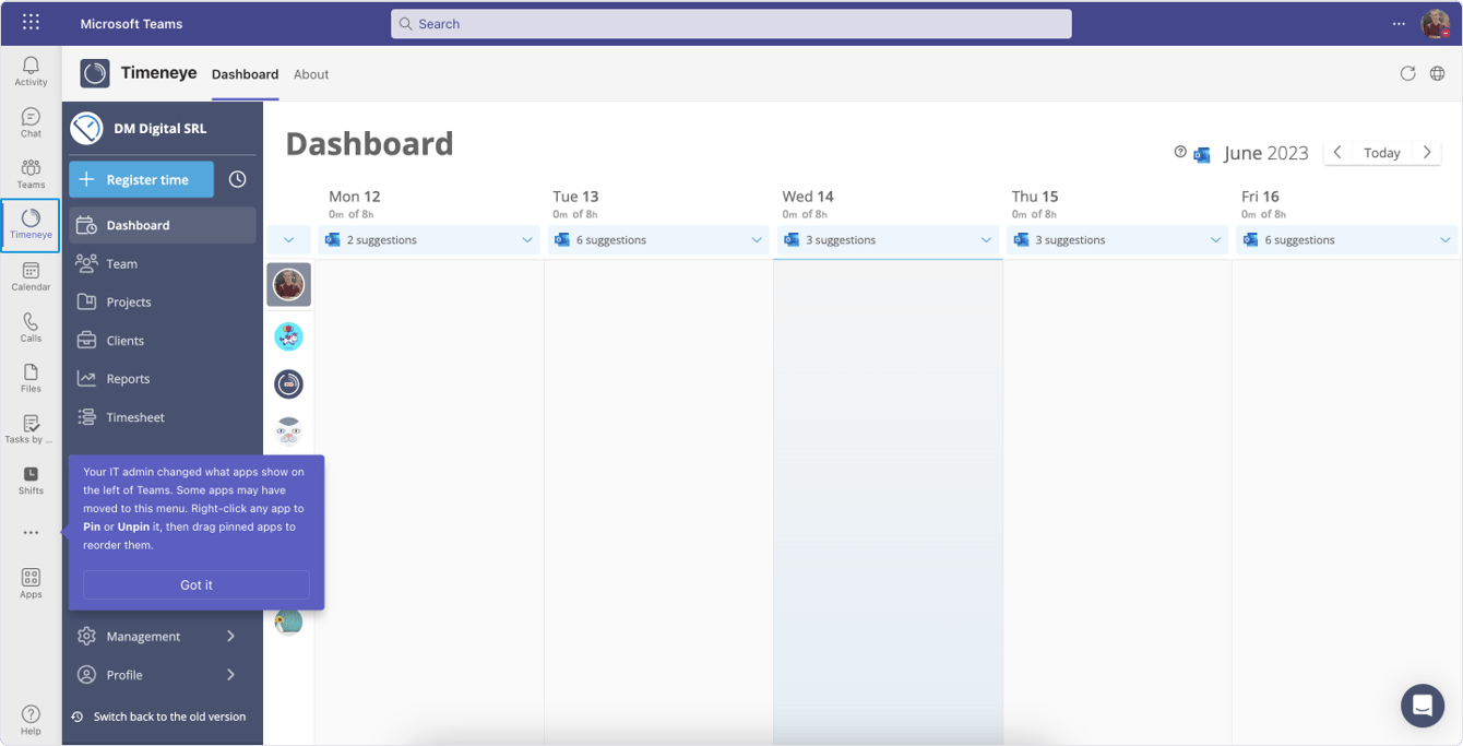 How to deploy Lucen Track in your company using Microsoft Teams