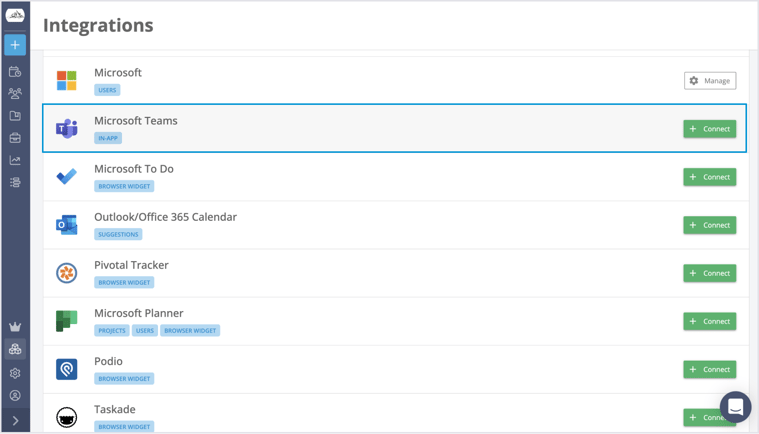 Microsoft Teams Integration