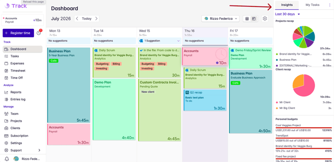 insights section