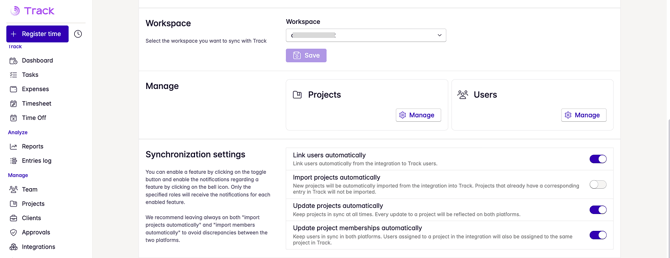 jira sync settings