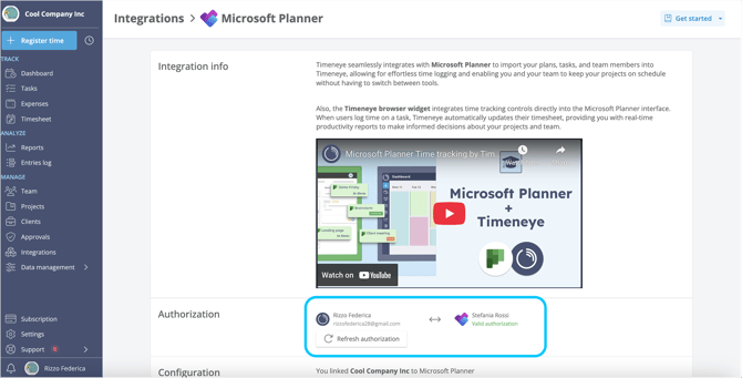 ms planner linked