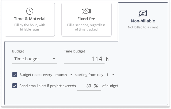 nonbillable