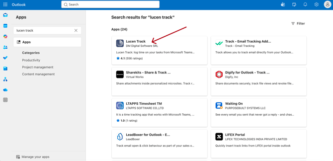 outlook add in