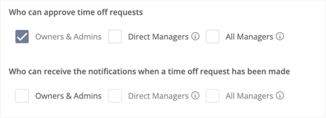 time off permissions